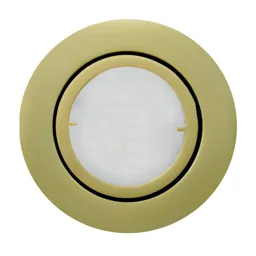 Matt golden LED recessed light Joanie