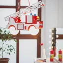 Fire Engine Fred hanging light