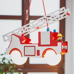 Fire Engine Fred hanging light