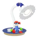 Pirate LED table lamp with a sitting figure