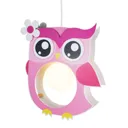 Brown Erna hanging light in the shape of an owl