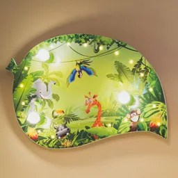 Wildlife children’s wall light LED light effects