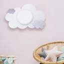 Starlight LED wall light, cloud, pink