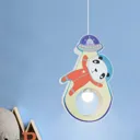 Little Astronauts Panda pendant light