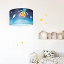 Space Mission hanging light, blue