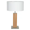 HerzBlut Dana table lamp oiled oak height 56 cm