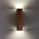 HerzBlut Leonora LED wall lamp up/down natural oak