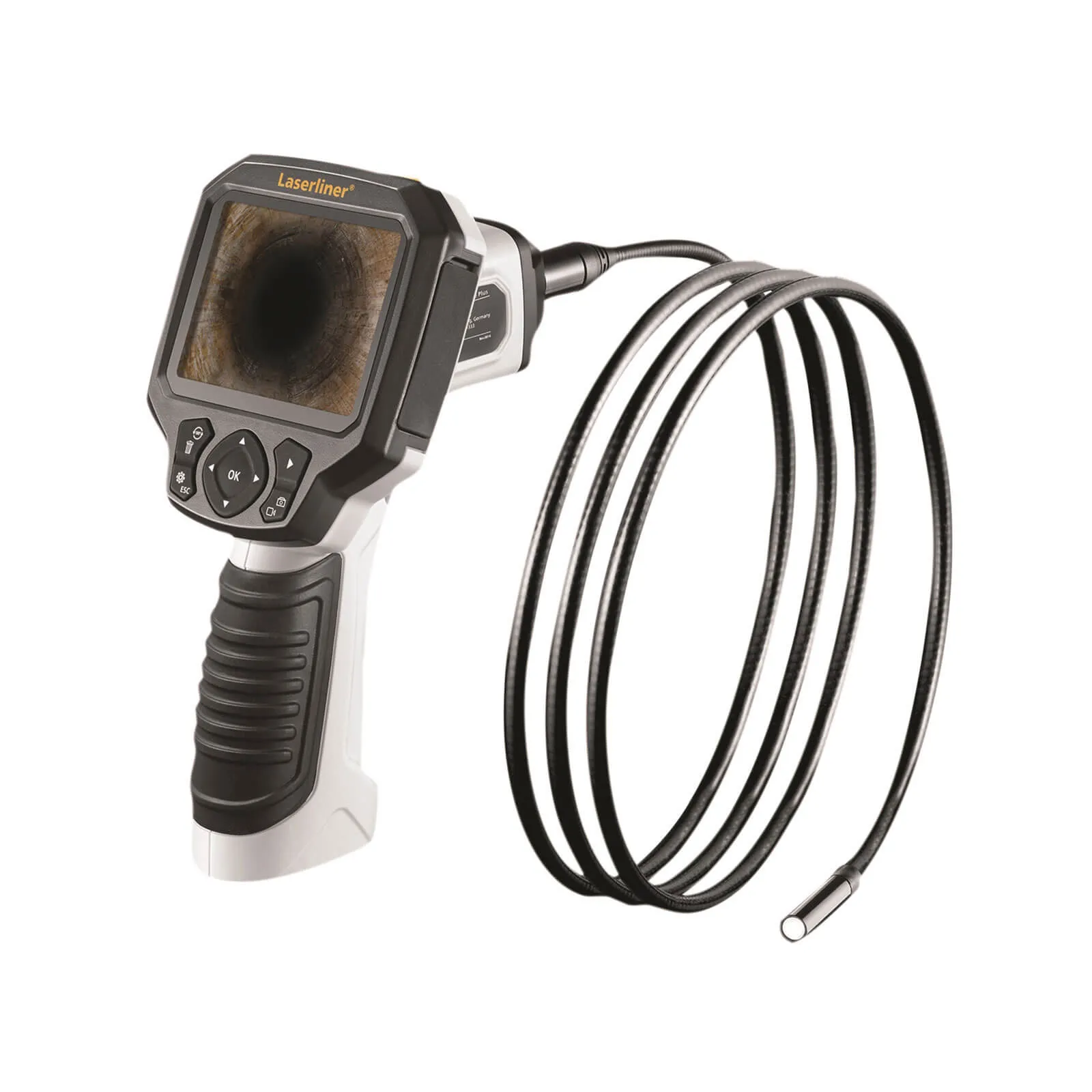 LaserLiner Videoscope Plus Recordable Inspection Camera 2 Metre Long