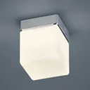 Cube-shaped LED bathroom ceiling light Keto
