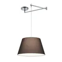 Certo hanging light conical 1-bulb, anthracite