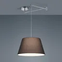 Certo hanging light conical 1-bulb, anthracite