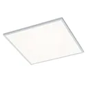 Helestra Rack LED ceiling lamp dim angular white