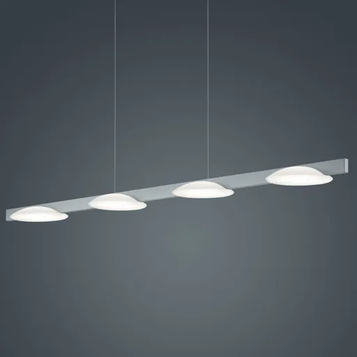 Helestra Pole LED pendant lamp 4-bulb black