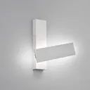 Helestra Dex LED wall lamp, adjustable front