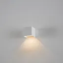Helestra Siri 44 outdoor wall lamp up/down white