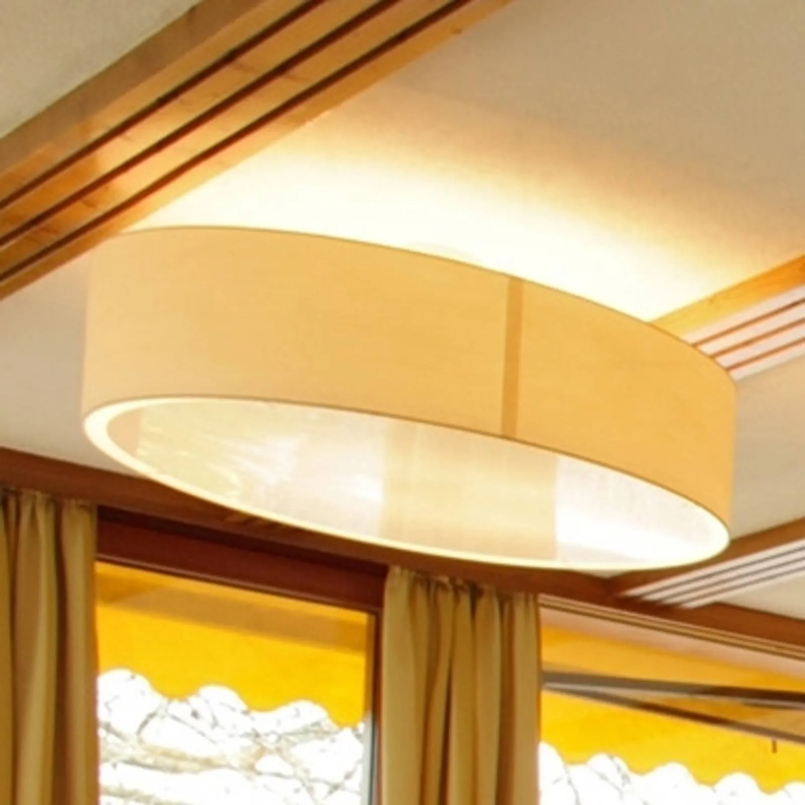 LIVING ELEGANT D 60 cm ceiling light, cream