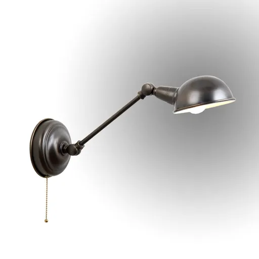 Year 1900 pivotable wall light