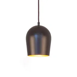 Menzel Solo Glo12 pendant light in brown black