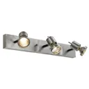 Asto Ceiling Spotlight Three Bulbs Decorative Ring