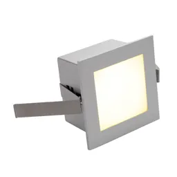 SLV Frame Basic LED recessed light 3,000 K silver