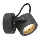 Sitra anthracite outdoor spotlight