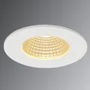 SLV Patta I LED recessed light, round, matt white
