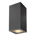 SLV Big Theo LED outdoor wall light, anthracite