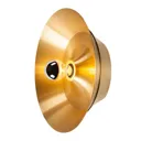 SLV Bato 35 wall light E27 brushed brass