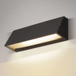 SLV Pema LED outdoor wall light, CCT, grey