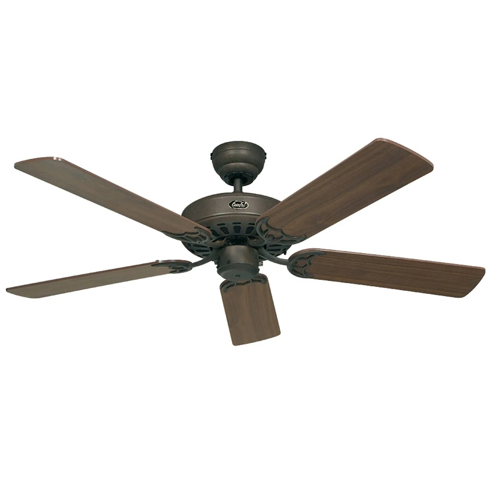 Stylish ceiling fan Classic Royal walnut