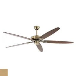 Classic Royal ceiling fan oak and walnut