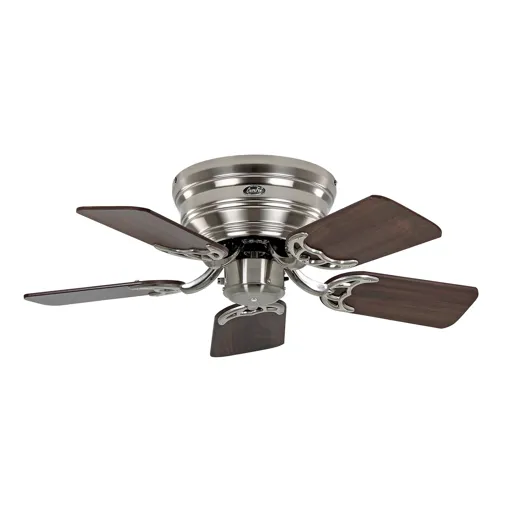 Classic Flat III fan brushed chrome Ø 75 cm