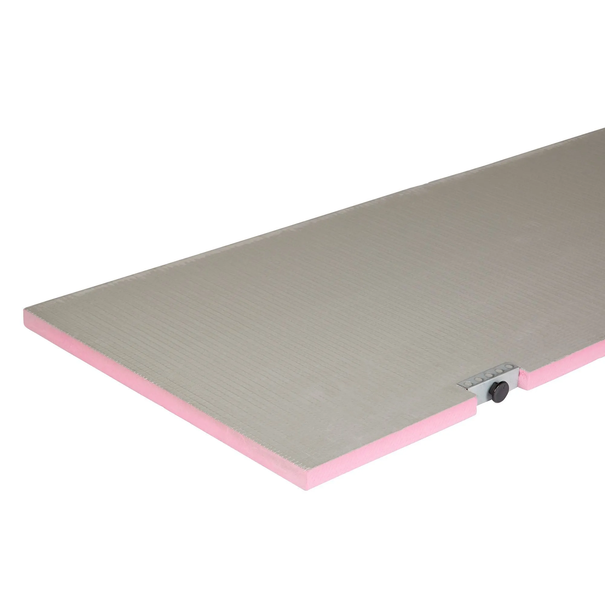 Q-Board Cement & fibreglass cloth Pink Right-handed Bath panel (W)600mm