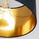 KARE Salotto floor lamp, height-adjustable