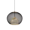 Kare Grato hanging light, double lampshade