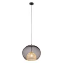 Kare Grato hanging light, double lampshade
