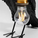 KARE Animal Crow table lamp in the shape of a crow