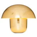 KARE Mushroom table lamp in a mushroom shape, gold