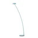 OLIGO Glance LED floor lamp curved matt white