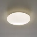 Porz LED ceiling light IP44 HF sensor, white