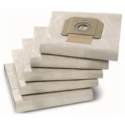 Karcher M Class Paper Filter Dust Bags for NT 48/1, 65/2 and 70/2 Vacuum Cleaners - Pack of 5