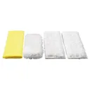 Karcher Various Floor Tool Kitchen Microfibre Cloths for SC, DE and SG Steam Cleaners - Pack of 4