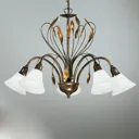 Five-bulb elegant hanging light CAMPANA