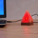 Pyramid small USB table lamp for computer