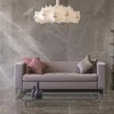 RAK Amani Marble Light Grey Full Lappato Tiles - 600 x 1200mm