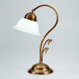 Hannelore curved table lamp