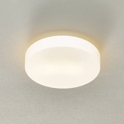 BEGA 89764 LED ceiling lamp 3000K E27 white Ø 34cm