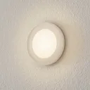BEGA Accenta wall lamp round ring steel 160lm