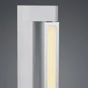 B-Leuchten Turn LED floor lamp, CCT, dim aluminium