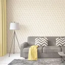 As Creation Bjorn Yellow Geometric Textured Wallpaper